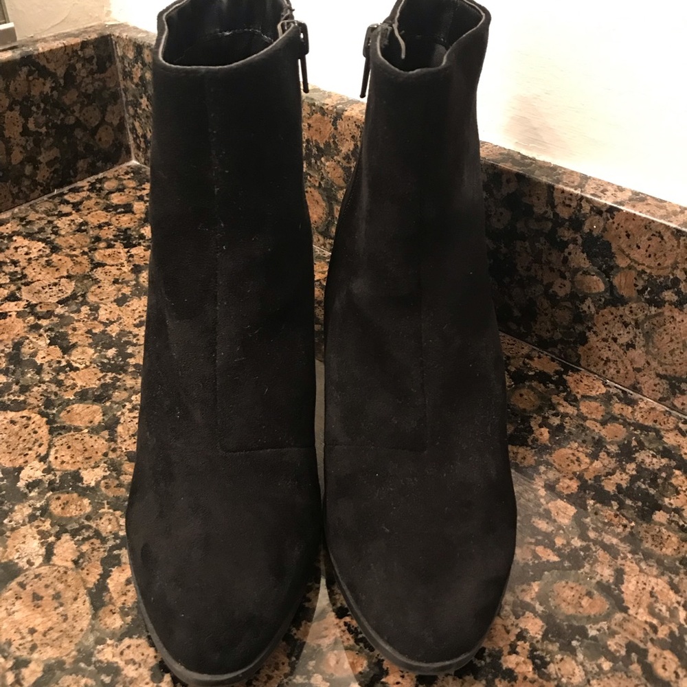 Faux Suede Boots
